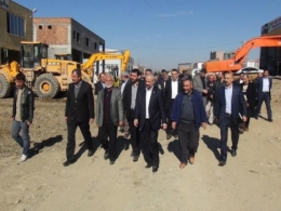 HÜDA PAR Yeni Sanayi Sitesi Esnafını Ziyaret Etti