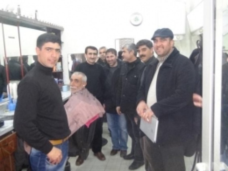 Kolak, Esnafları Ziyaret Etti