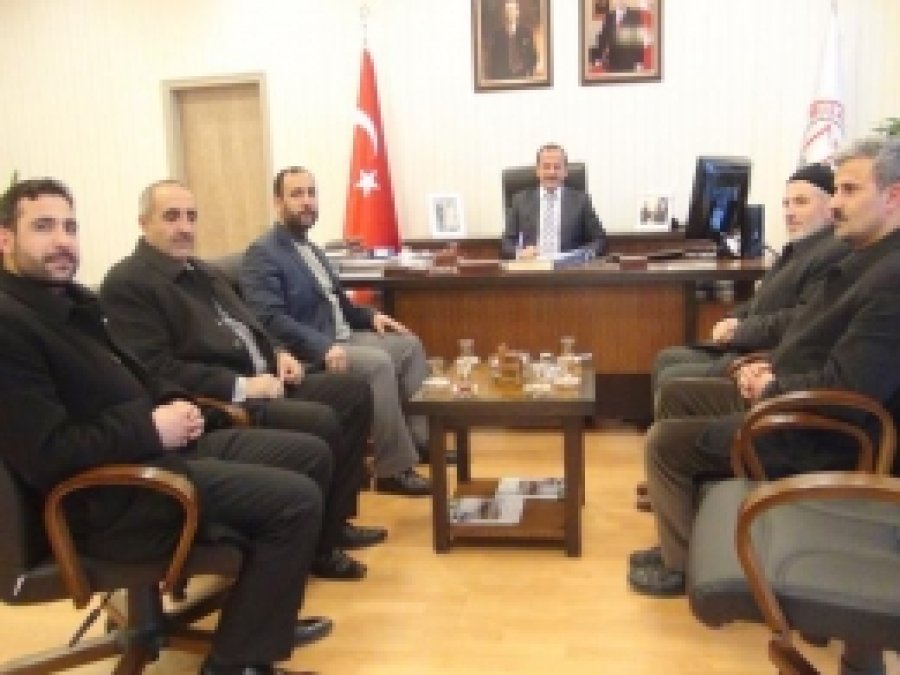 HÜDA PAR Rektör İnanç'ı Ziyaret Etti