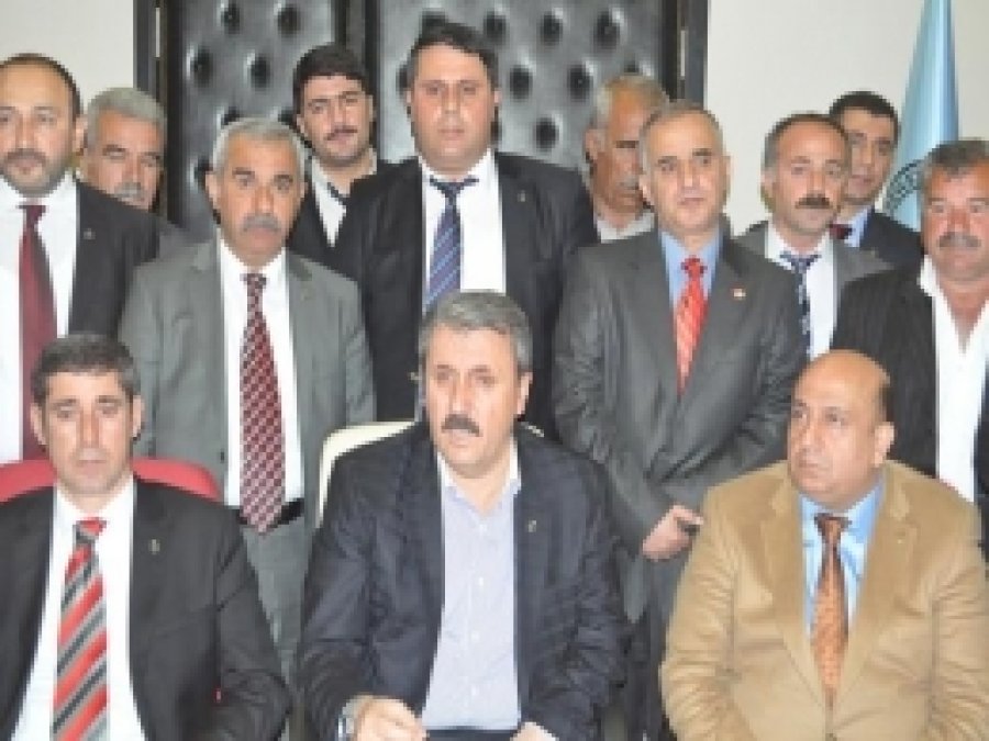 BBP Genel Başkanı Batman'da Hükümete Yüklendi 