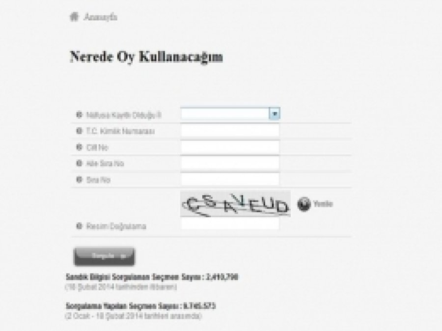 'Nerede Oy Kullanacağım?' Sorgusu 2,5 Milyona Ulaştı 