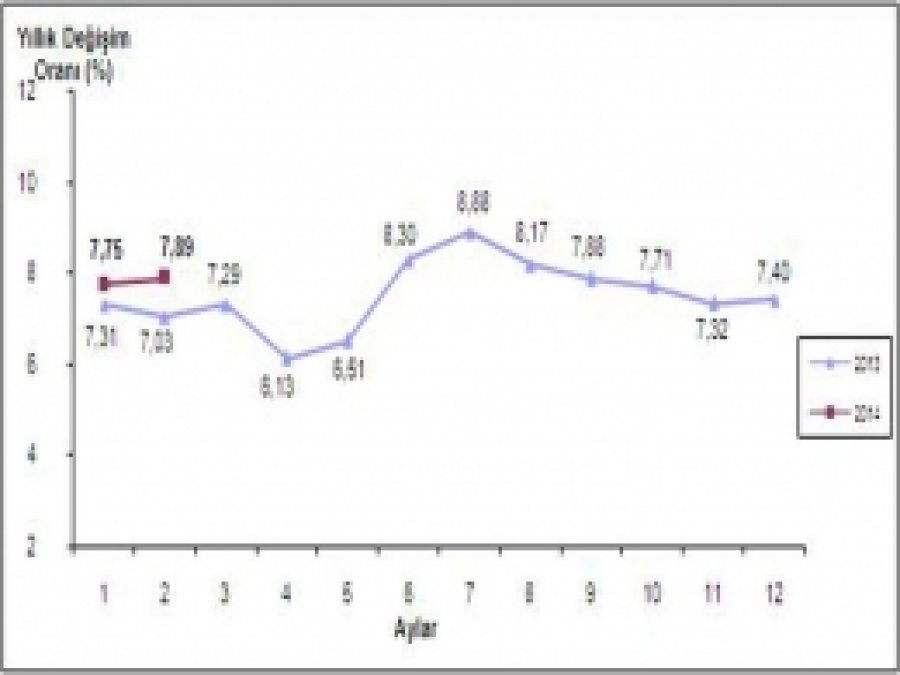 Tüketici Fiyat Endeksi Aylık Yüzde 0,43 Arttı 