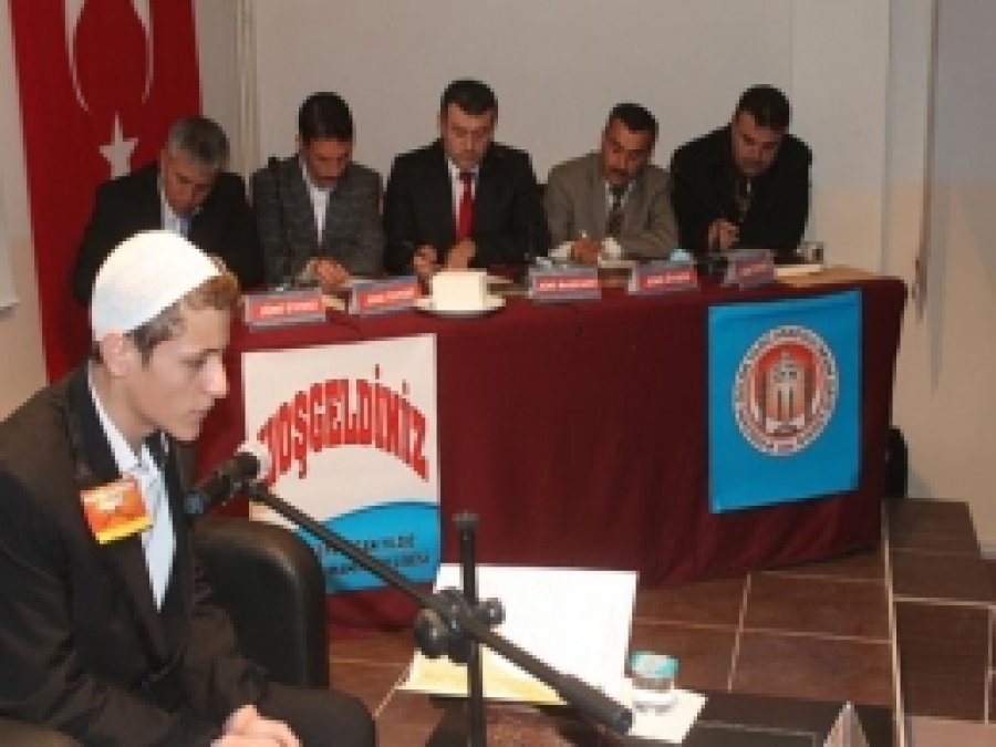 Mardin'de Kur'an ve Ezanı Güzel Okuma Yarışması Finali 