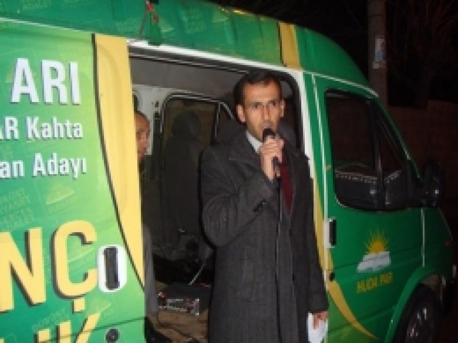 HÜDA PAR Kahta Teşkilatından Mahalle Mitingi