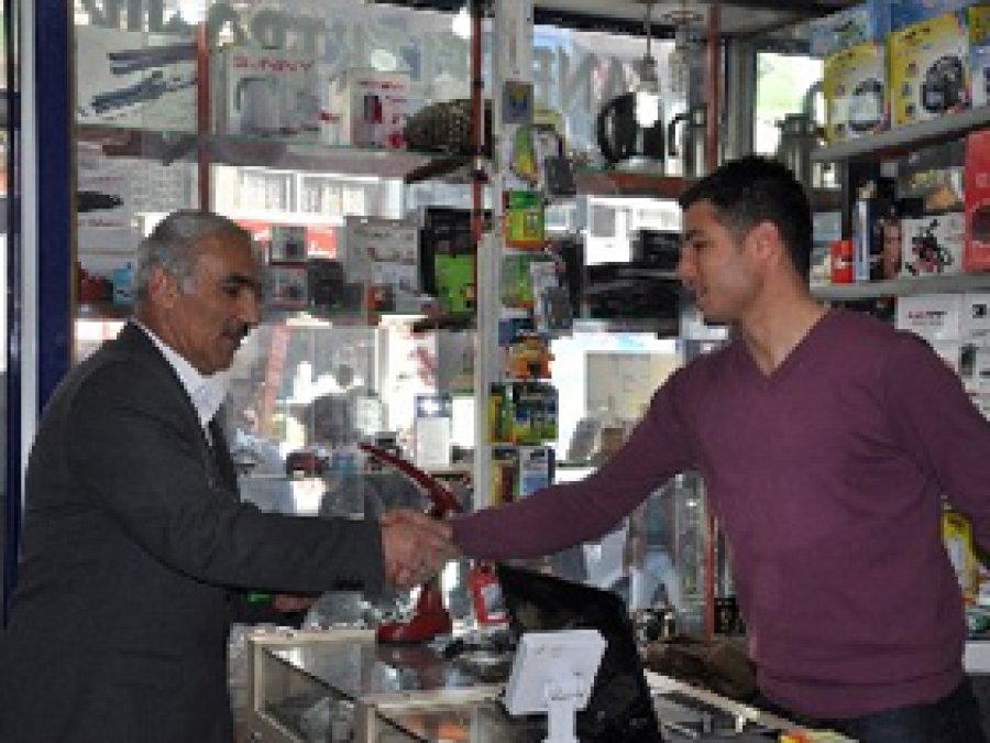 HÜDA PAR Heyetine Şırnak Esnafından Sıcak İlgi