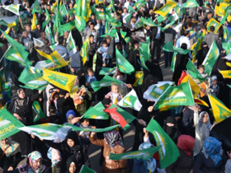 HÜDA PAR'ın Mardin Mitingi Başladı
