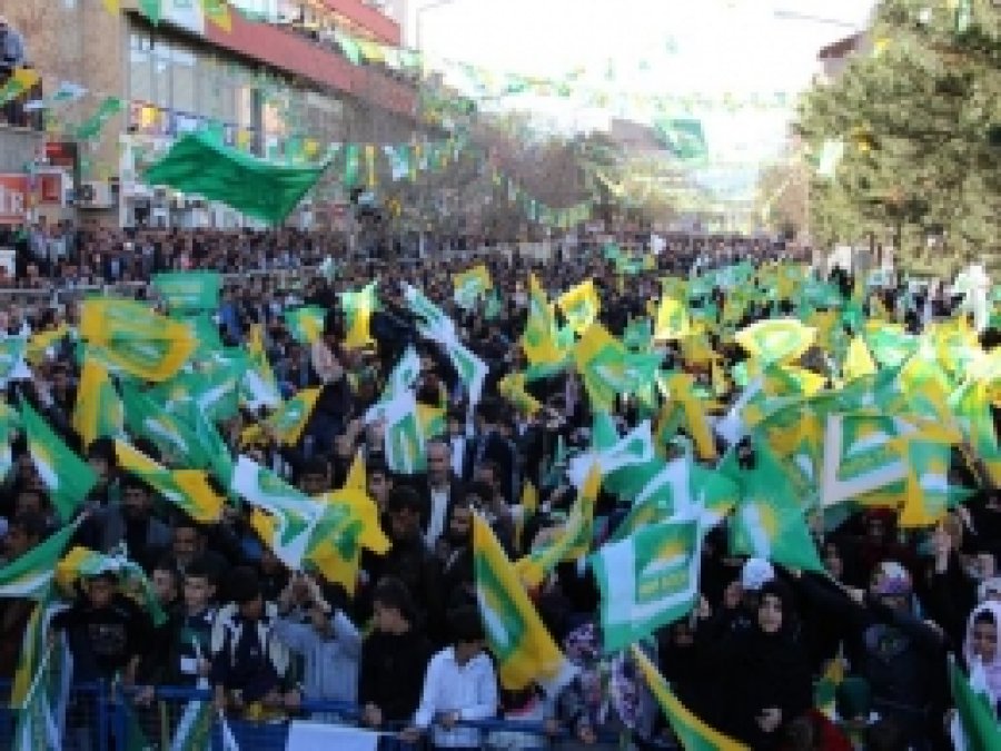 HÜDA PAR Bingöl Mitingi Başladı 