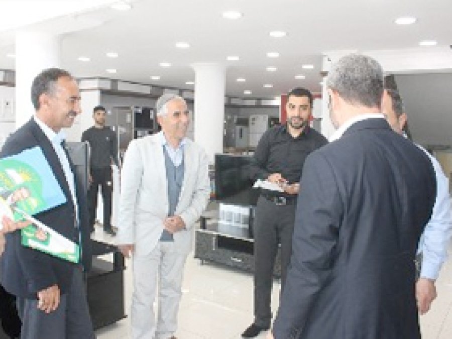 HÜDA PAR Bismil Adayı Esnafa Projelerini Anlattı