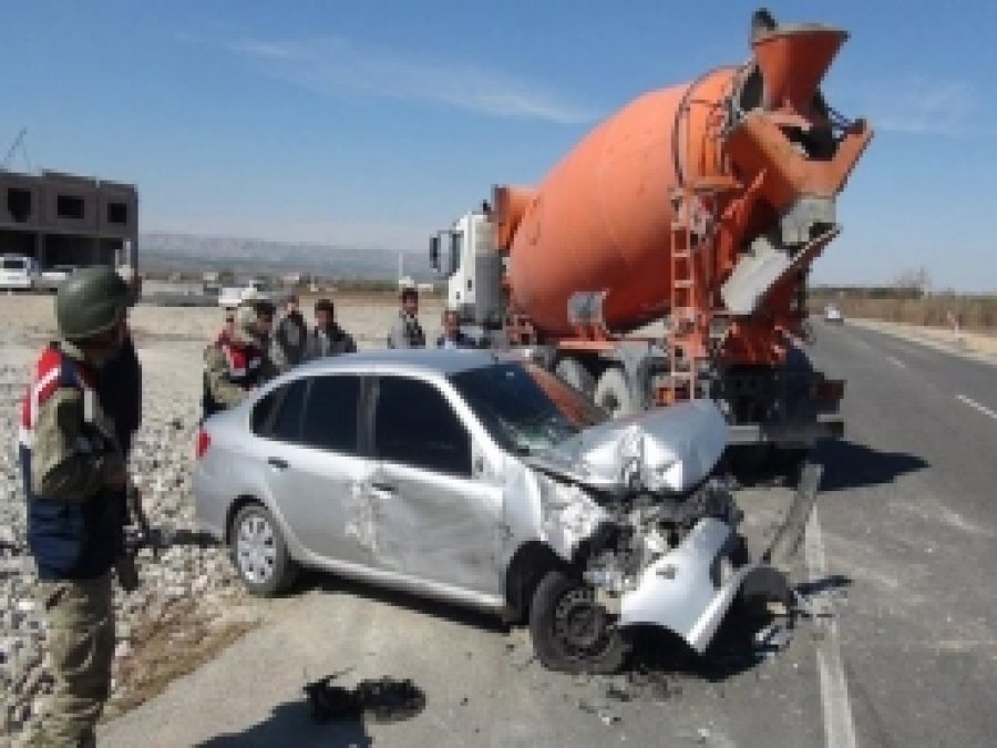 Batman'da Trafik Kazası: 1 Yaralı