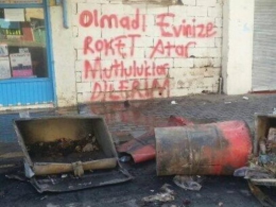 BDP'li İthal Eylemciler Ceylanpınar'ı Savaş Alanına Çevirdi 