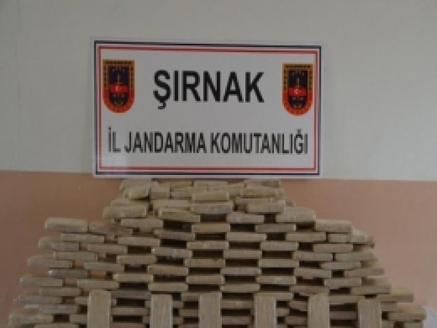 Şırnak'ta 153 Kilogram Eroin Yakalandı