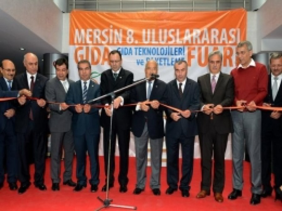Mersin'de 8. Gıda Fuarı Açıldı 