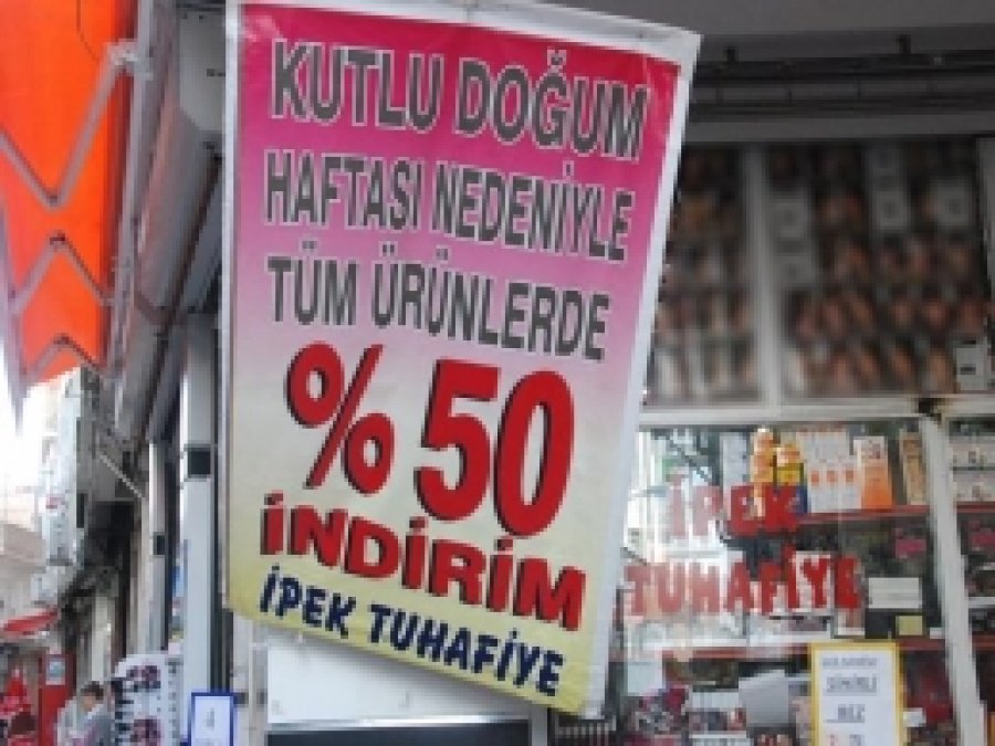 Diyarbakır'ın Esnafından Kutlu Doğum İndirimi