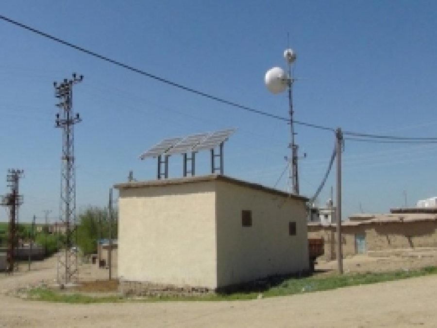 Başalan Köyünde Güneş Pilli Santral Kuruldu