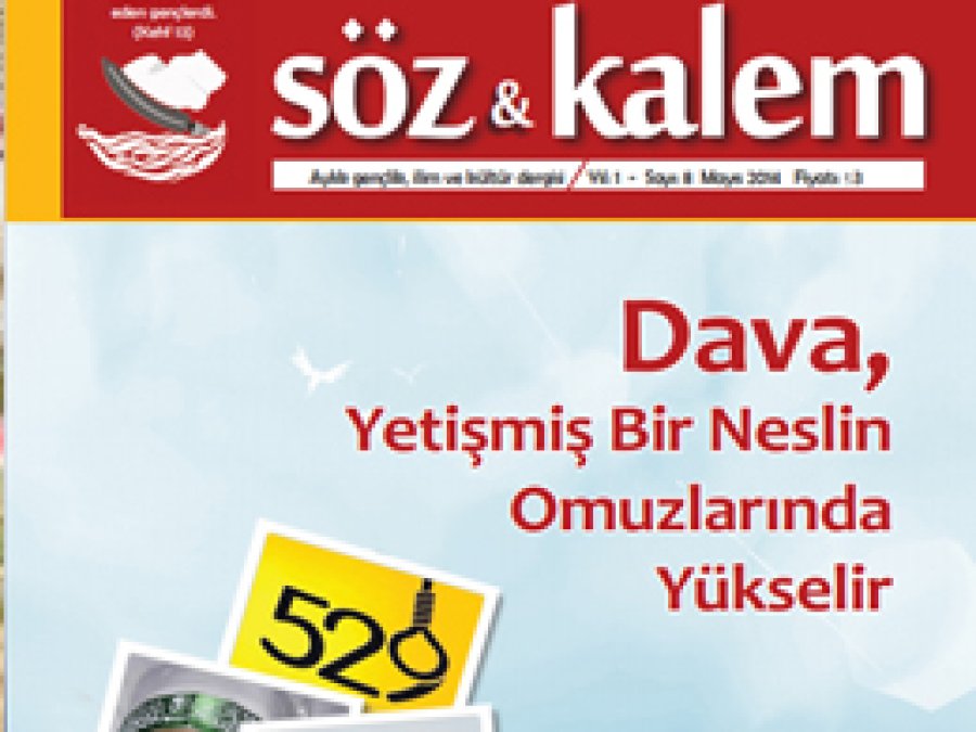 Söz&Kalem Dergisi Mayıs Sayısı Çıktı!
