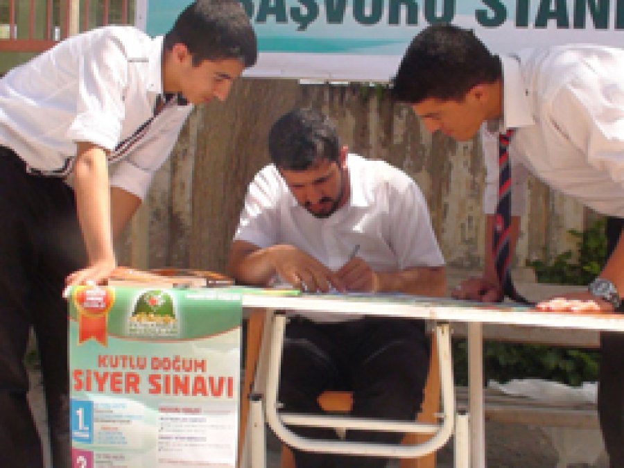 Cizre'de Siyer Sınavı Başvuruları için Stant Kuruldu 