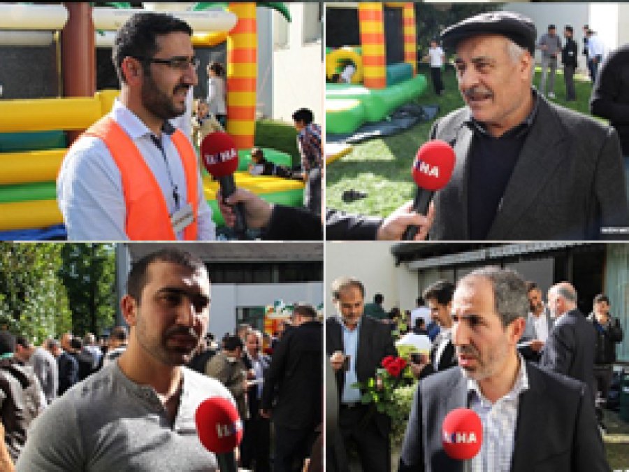 İsviçre'deki Peygamber Sevdalıları Duygularını Paylaştı
