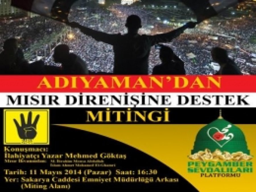 Mısır İçin Meydanlara Davet 