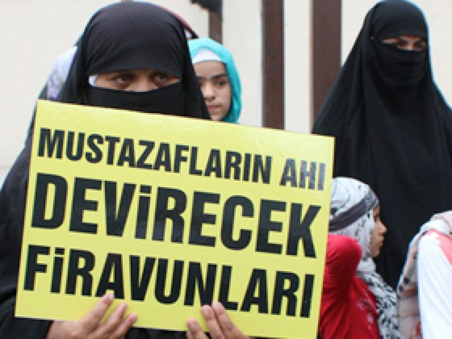 Cizre'de Mısır'daki İdam Kararları Protesto Edildi 