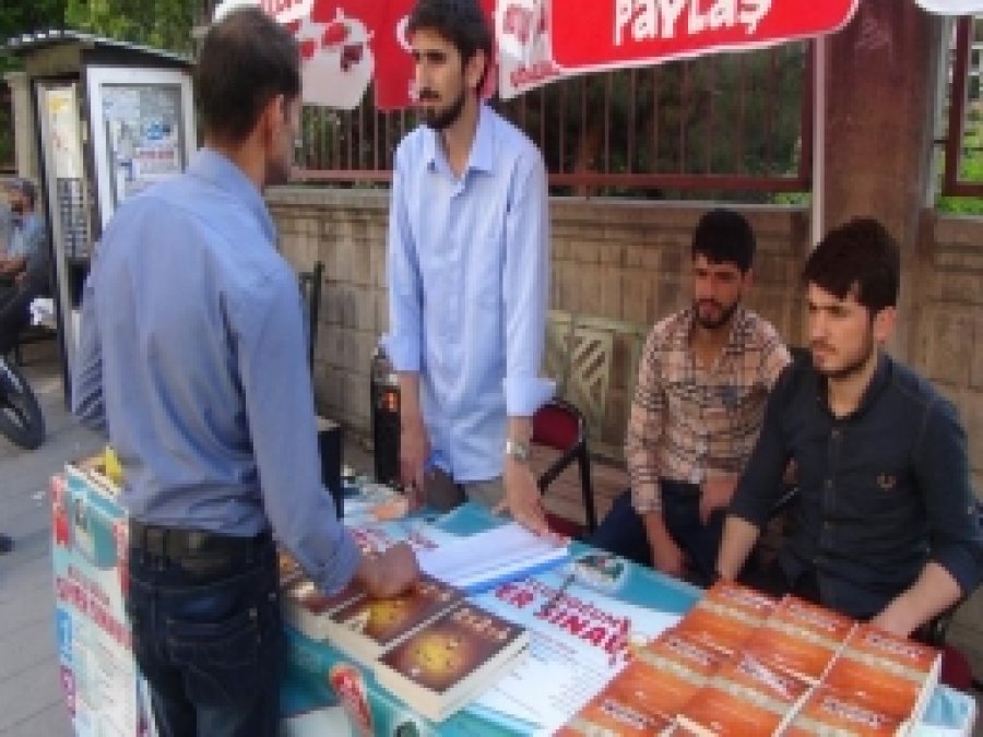 Siirt'te Siyer Sınavı İçin Stand Açıldı 