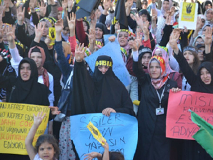 Adıyaman'dan 'Mısır Direnişine Destek' Mitingi