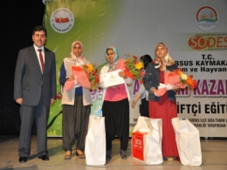 'Çiftçiyim, Anneyim' Proje Eğitimi Verildi  