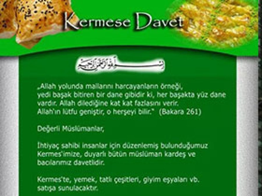 Susa Kadın Kolları Hayır Kermesi Düzenliyor