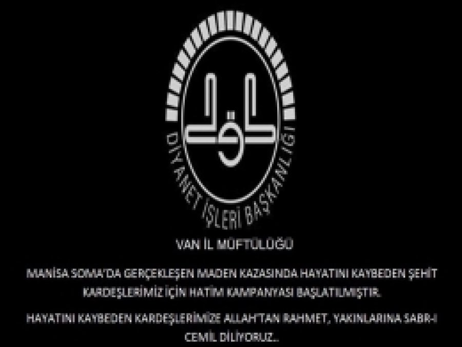 Soma İçin Hatim Kampanyası 