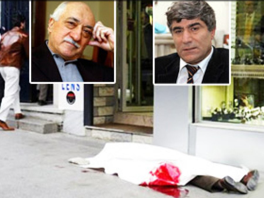 'Hırant Dink'i Gülen Örgütü Öldürttü' İddiası