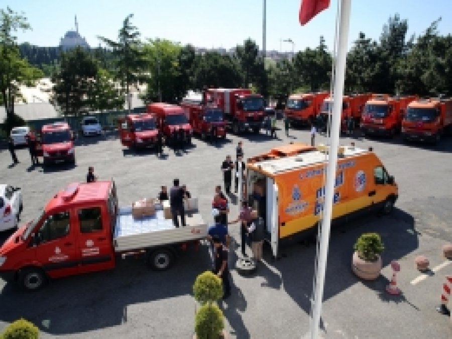 İBB'den Bosna'ya Yardım Ekibi Desteği 