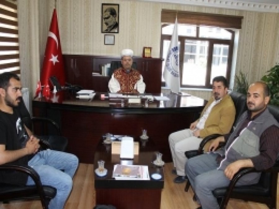 Gazetecilerden Mardin Müftüsüne Ziyaret