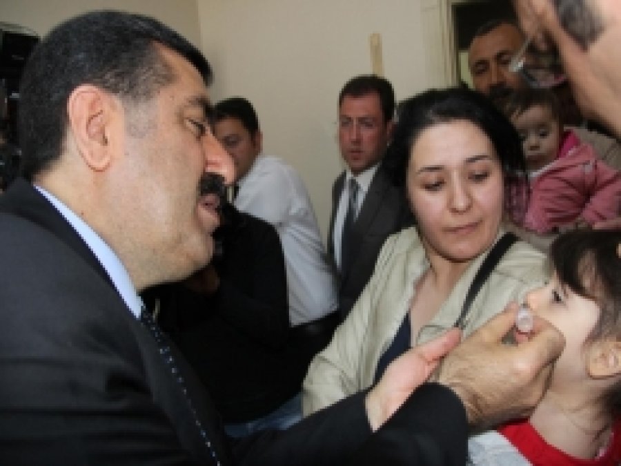 Çocuk Felci Destek Aşılama 2. Turu Başladı 
