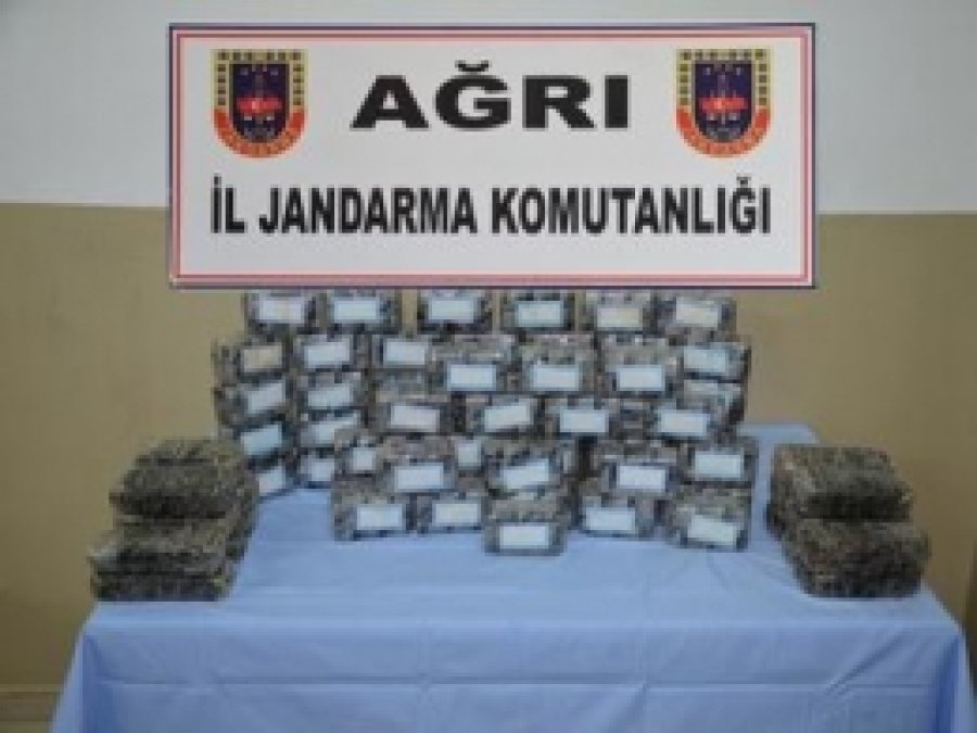 Ağrı'da 40 Kilo Eroin Ele Geçirildi