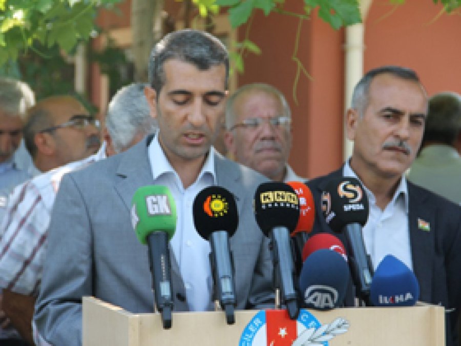 Diyarbakır'da PKK ve PYD'ye Tepki