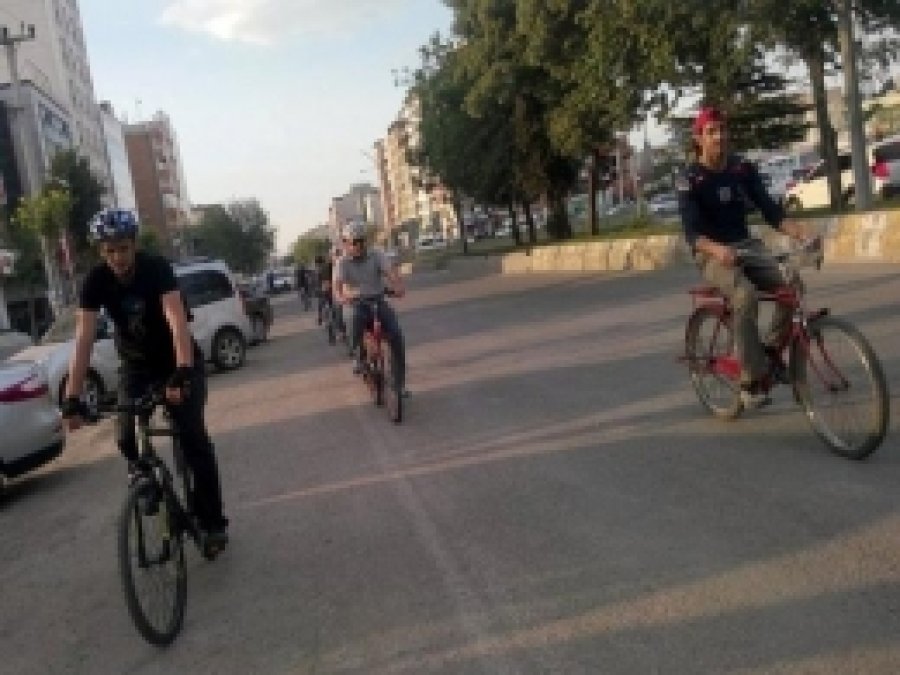 Bisiklet Kullanımının Yaygınlaşması İçin Etkinlik Düzenlendi