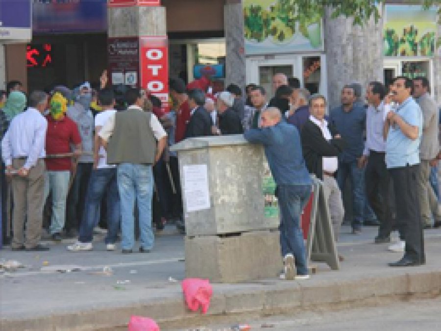 Alperenler ile BDP'liler Arasında Gerginlik