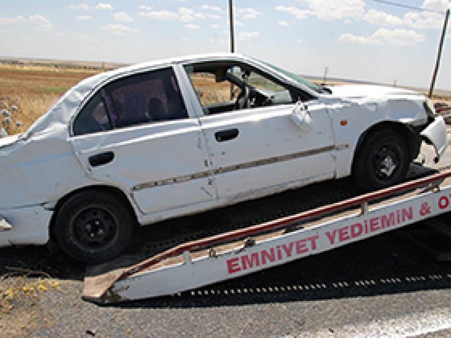 Siverek'te Trafik Kazası: 1 Yaralı
