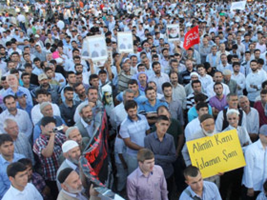Şeyh Said Efendi ve Dava Arkadaşları Anıldı