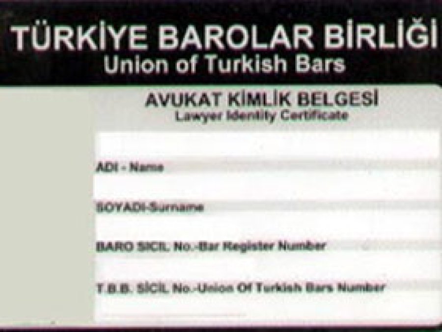 Avukat Kimliği Resmi Kimlik Oldu