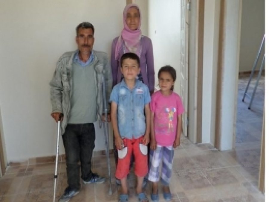Çermik'te 41 Aile İçin Yeni Ev Yapılıyor