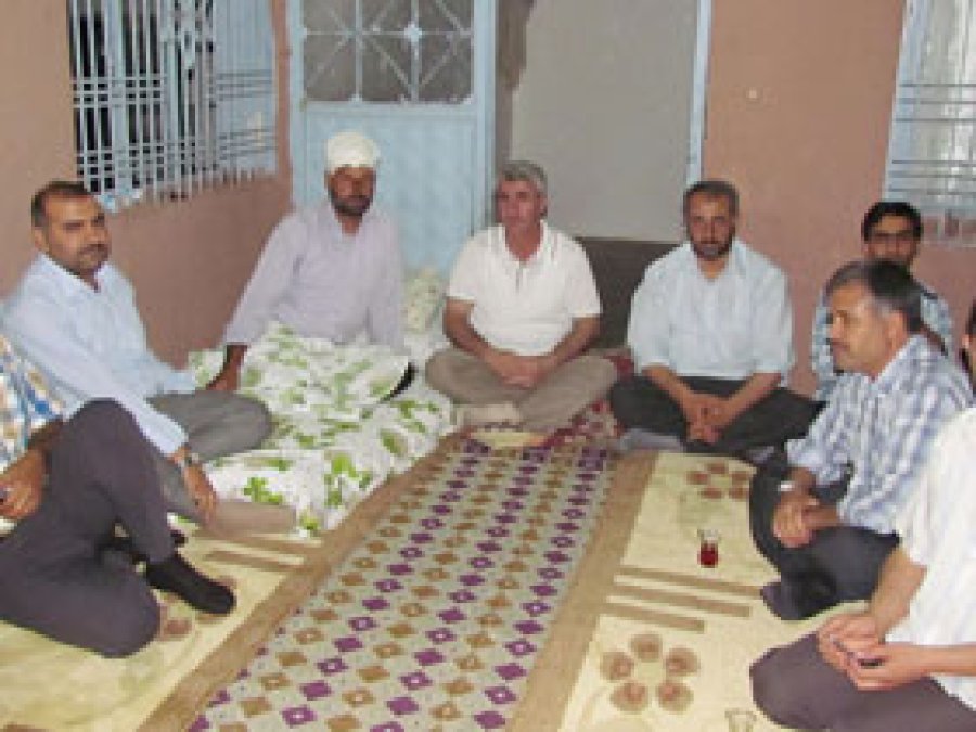 HÜDA PAR'dan 'Geçmiş Olsun' Ziyareti