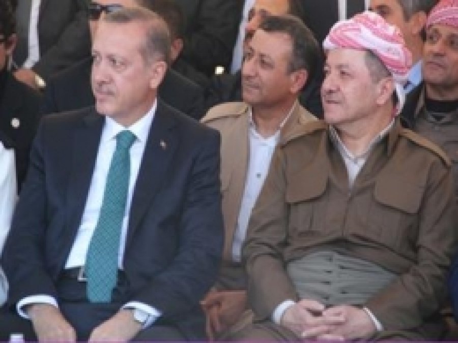 Barzani Türkiye'de 