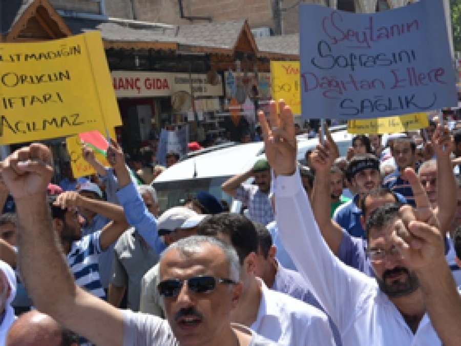 Urfalılardan Diyarbakır'a Destek