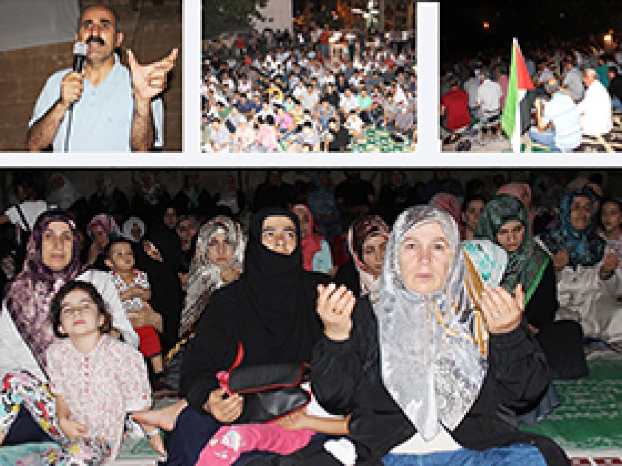3 Dilde Filistin'e Dua, İsrail'e Beddua