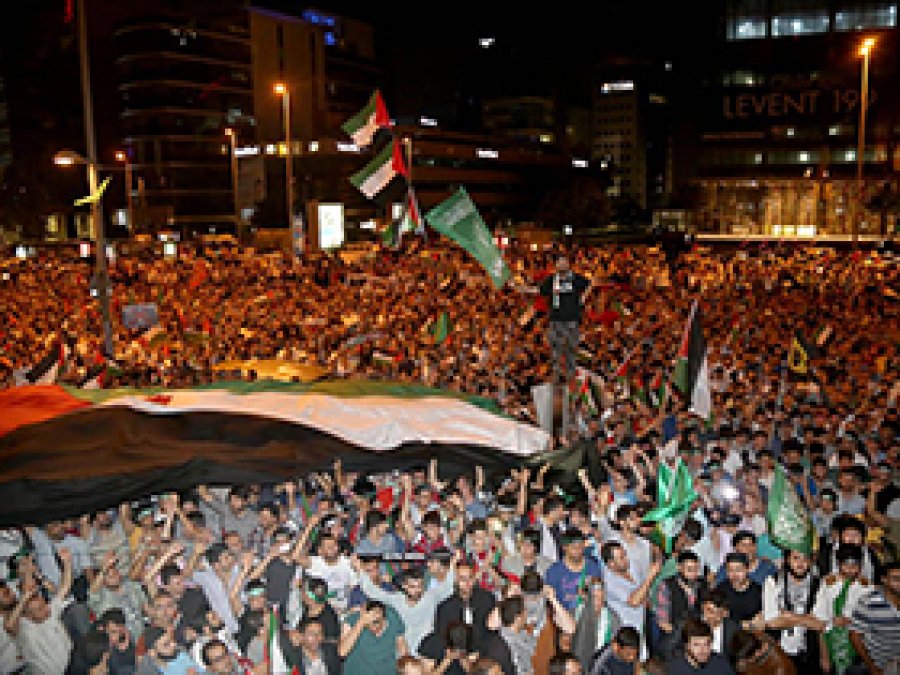 İstanbul'da İsrail Protestosuna Müdahale