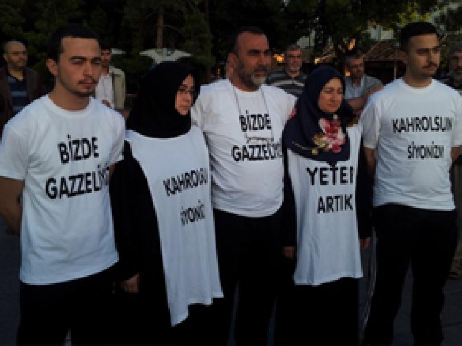 Kayseri'den Gazze'ye Yürüyüş Başlattı