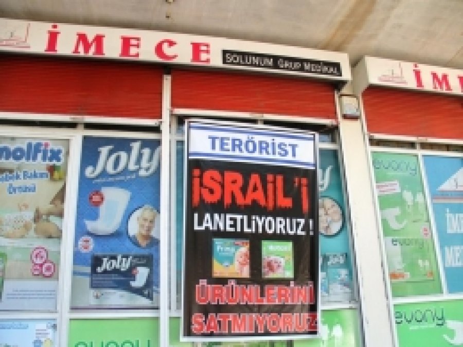 Diyarbakırlı Esnaftan İsrail Mallarına Boykot 