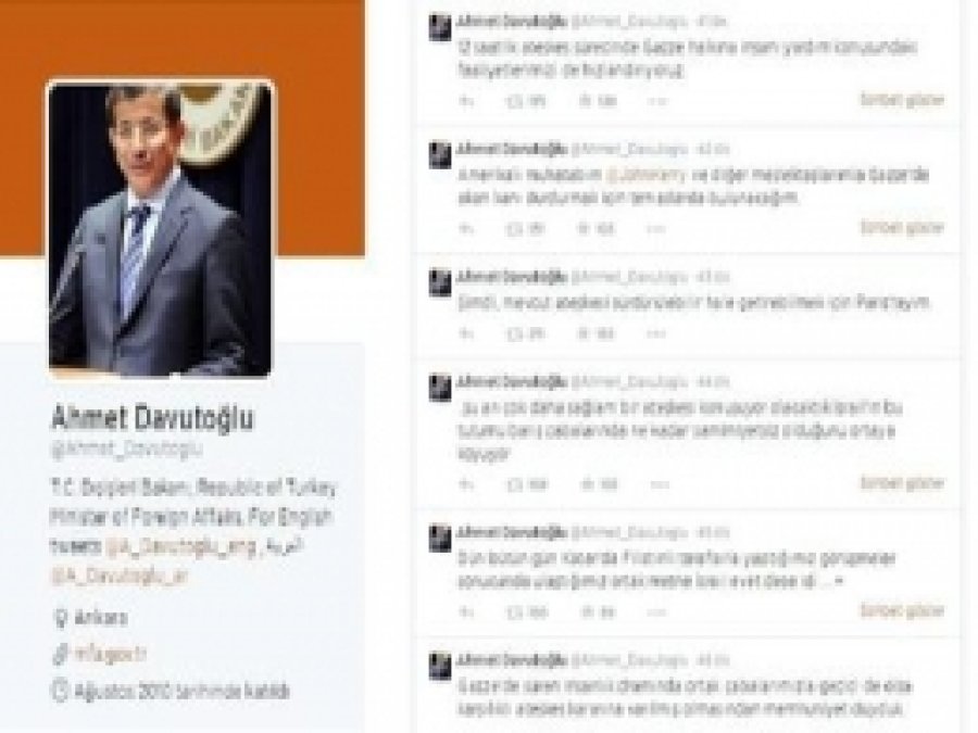 Davutoğlu: Ateşkesten Memnunuz