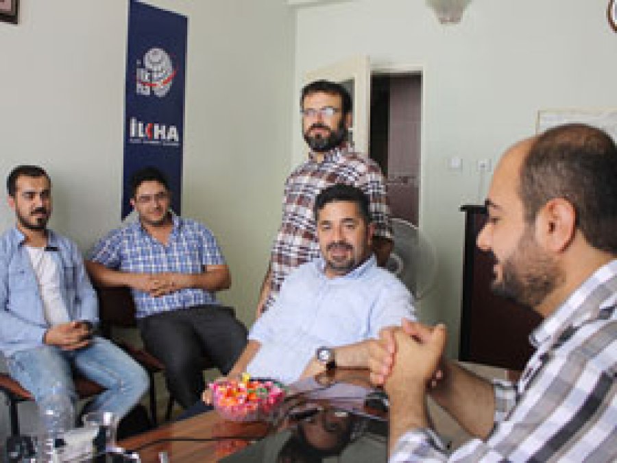 Gazetecilerden İLKHA'ya Ziyaret