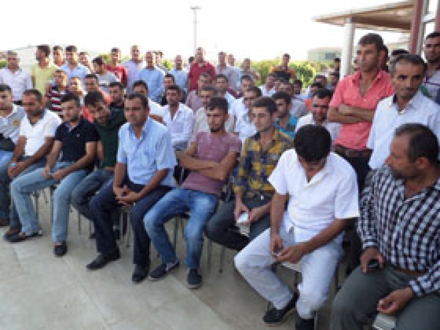 Silopi'de Tanker Şoförlerinin Eylemi Devam Ediyor